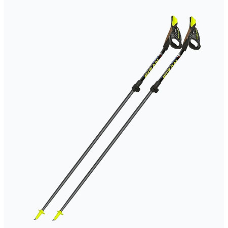 Nordic Walking Stöcke Fizan Carbon Pro Impulse S23 schwarz