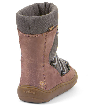 Kinderschuhe Frodo Barefoot Tex Track Wool Grey/Pink