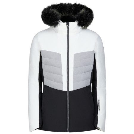 Damen-Winterjacke mit Kunstfell Fundango Salina II Padded Jacket weiß white