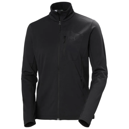Damen Funktions-Sweatshirt Helly Hansen Versalite Fleece Jacket schwarz Black