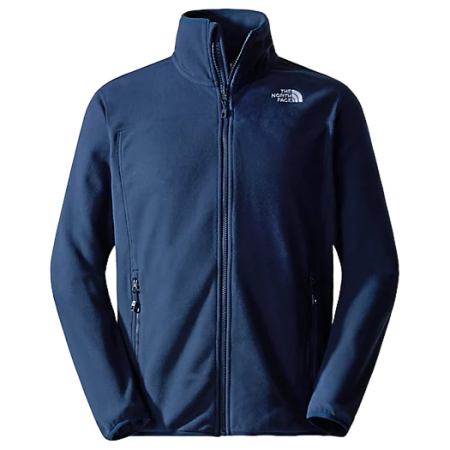 Herren-Sweatshirt The North Face M 100 Glacier Full Zip 2023 blau SUMMIT NAVY