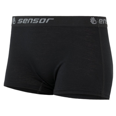 Höschen Sensor Merino Active schwarz Black