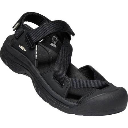 Damensandalen Keen Zerraport II schwarz Black/Black