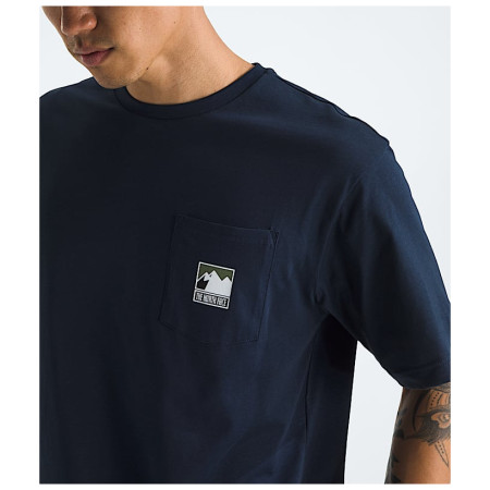 Herren-T-Shirt The North Face M Mountain Logo Relaxed S/S Pocket Tee