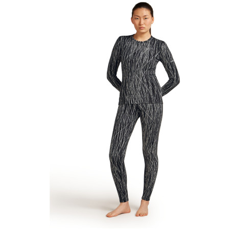 Damen-Funktionsshirt Icebreaker Women Merino 260 Tech Vertex LS Crewe Delta Lines AOP