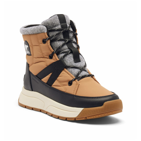Damen Winterschuhe Sorel Whitney™ Iii Mid Wp braun/schwarz Tawny Buff, Black