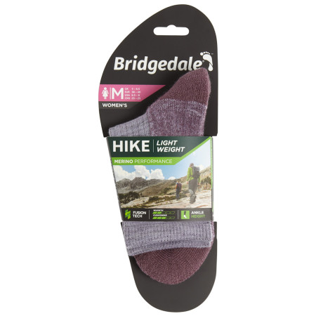 Damensocken Bridgedale Hike LW MP 3/4 Crew Women's