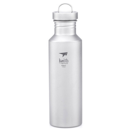Flasche Keith Titanium Titanium Sport Bottle 700 ml grau