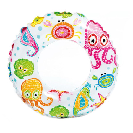 Schwimmring Intex Lively Print Swim Ring 59230NP rosa PinkOctopAndFriends