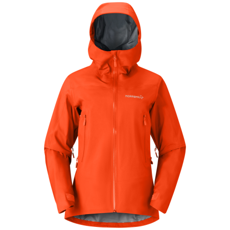 Damenjacke Norrona falketind Gore-Tex Jacket rot Arednalin