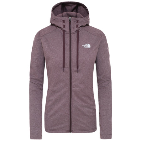 Damen-Sweatshirt The North Face W Tech Mezzaluna Hoodie lila RootBrownHeather