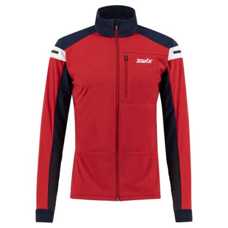 Herrenjacke Swix Dynamic rot/blau Swix Red