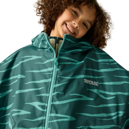 Kinder-Regenmantel Regatta Junior Changing Robe Mediterranea