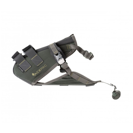 Satteltasche Acepac Saddle harness MKIII grau Grey