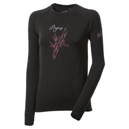 Damen-T-Shirt Progress Triko E NDRZ 28PA schwarz Black