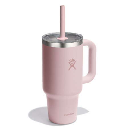 Thermotasse Hydro Flask 32 Oz Travel Tumbler Clear Lid