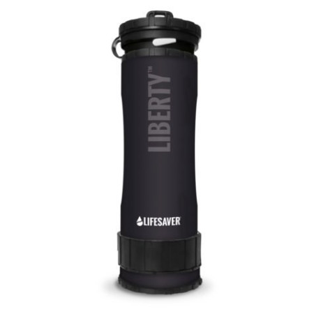 Filterflasche Lifesaver Liberty schwarz Black