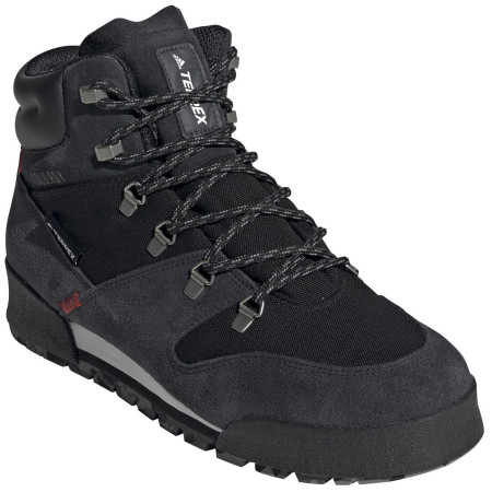 Pánské zimní boty Adidas Terrex Snowpitch Cold.Rdy schwarz CoreBlack/CoreBlack/Scarle