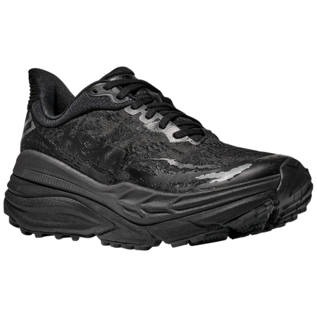 Herren Laufschuhe Hoka M Stinson 7 schwarz Black / Black