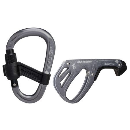 Set-Sicherungsgerät Mammut Smart 2.0 Belay Package grau grey