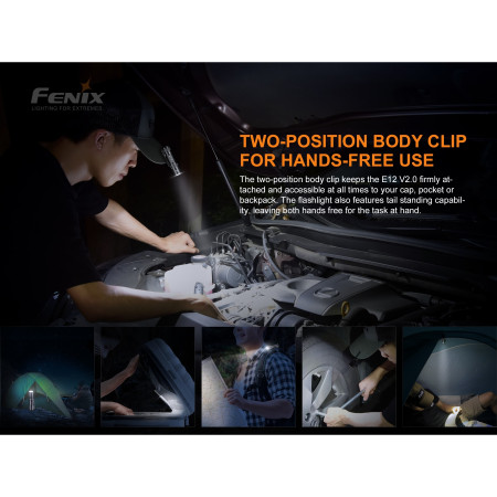 Taschenlampe Fenix E12 V2.0