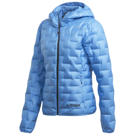 Damenjacke Adidas W Light Down Ho blau