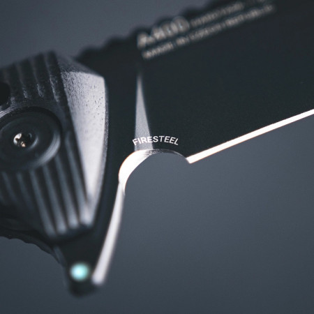 Klappmesser Acta non verba A400-BB, DLC, SL, ALOCK,G10 Black