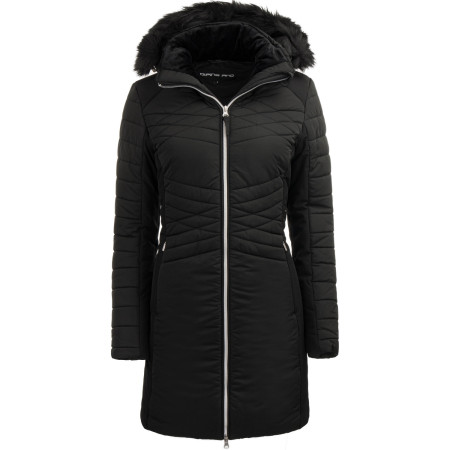 Damen-Wintermantel Alpine Pro Favta schwarz