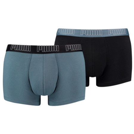 Herren-Boxershorts Puma Basic Trunk 2P blau blue