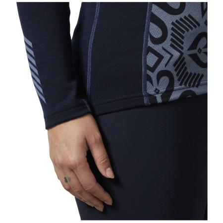Damen-Funktionsshirt Helly Hansen W Lifa Merino Midw Gra 1/2 Zip
