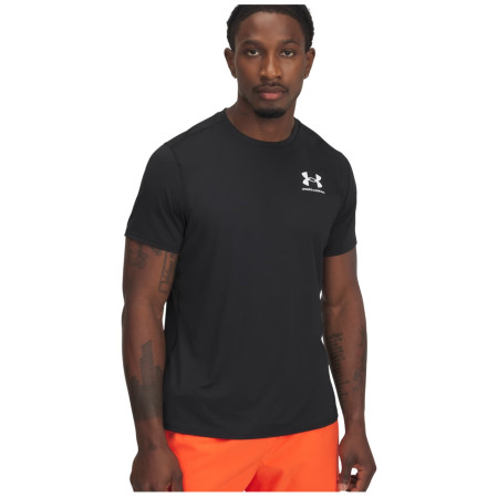 Herren-T-Shirt Under Armour Heatgear Fitted SS schwarz Black / / White