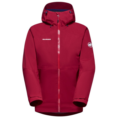 Damenjacke Mammut Convey Tour HS Hooded Jacket Women 2023 rot/schwarz blood red- black