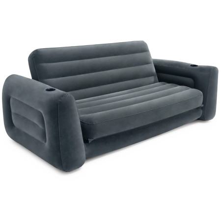 Aufblasbarer Sessel Intex Pull-out Sofa dunkelgrau grey