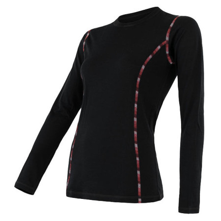 Damen-Funktionsshirt Sensor Merino Air 2022 schwarz