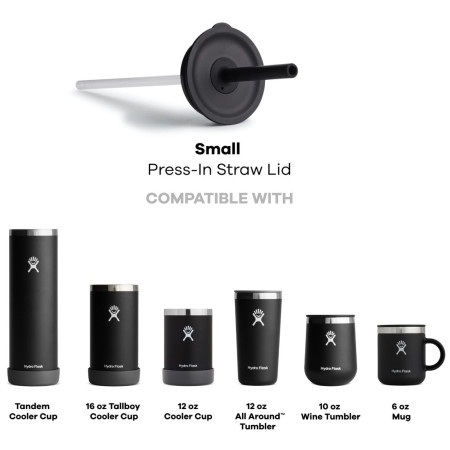 Ersatzkappe Hydro Flask Small Press-In Straw Lid