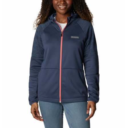 Damen-Sweatshirt Columbia Windgates™ FZ blau Nocturnal, Nocturnal Heather