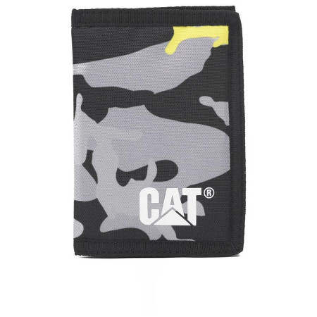 Geldbeutel Caterpillar Millennial Classic Riley grau/schwarz Camo Black/Grey/Yellow