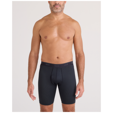 Herren-Boxershorts Saxx Quest Quick-Dry Mesh Long Boxer Brf Fly