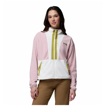 Damen-Sweatshirt Columbia Backbowl™ II Full Zip Fleece rosa Pink Agate, Sea