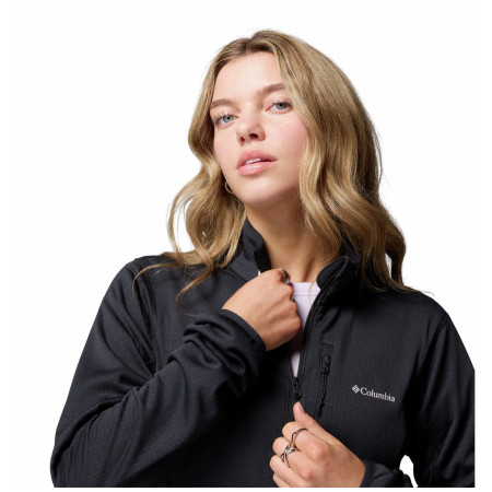 Damen-Sweatshirt Columbia Essential Hike™ Grid Fleece Full Zip