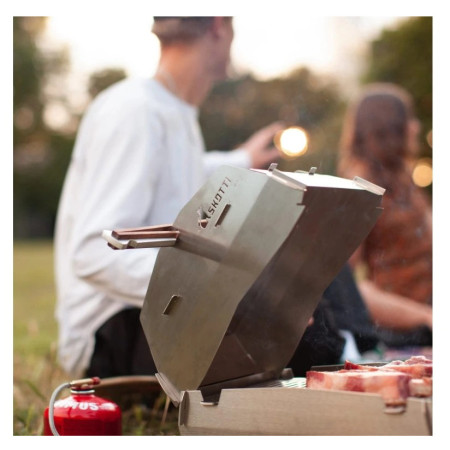 Erweiterung für Grill SKOTTI Multifunkční víko na gril