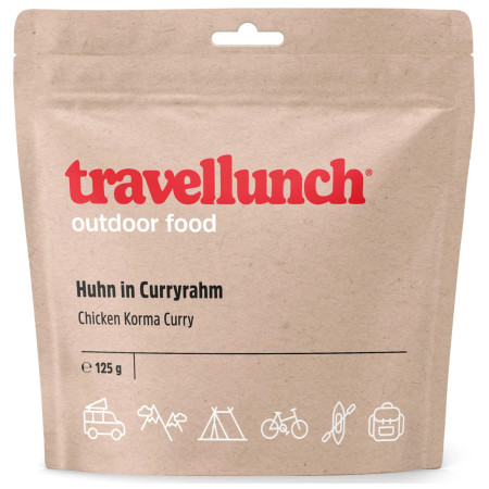 Trekkingnahrung Travellunch Huhn Korma Curry mit Reis 125 g