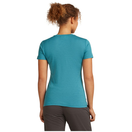 Damen-T-Shirt Icebreaker Women Merino 150 Tech Lite SS Tee Snow Day