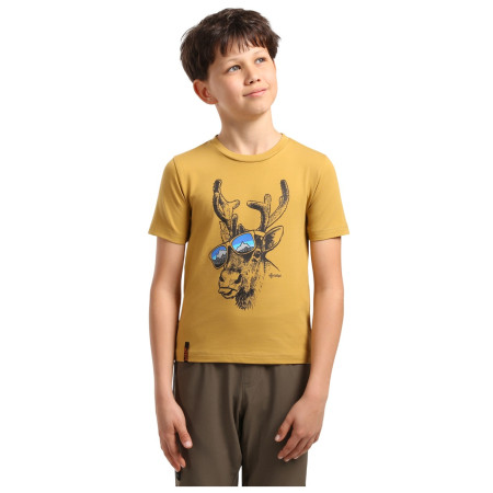 Kinder-T-Shirt Kilpi Salo-Jb GLD gelb GLD
