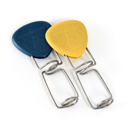 Bratgabel Light My Fire Grandpa's FireFork 2-pack blau/gelb Mustyyellow/Hazyblue