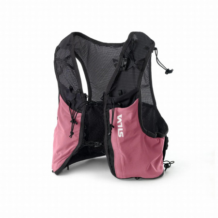 Laufweste Silva Strive Fly Vest schwarz/rosa Rose