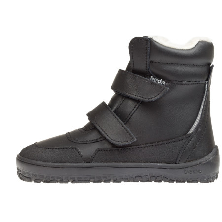 Kinder-Barfußschuhe Beda Just Black Black