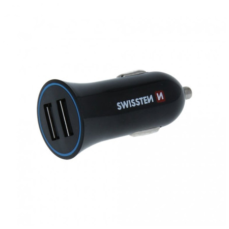 Auto-Adapter Swissten Car Charger + USB-C Cable