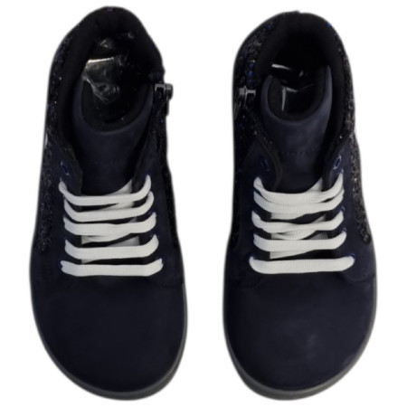 Kinder-Barfußschuhe beBare 3485SA Navy