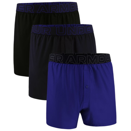 Herren-Boxershorts Under Armour Lounge Tech Mesh Boxer - 6 dunkelblau Royal